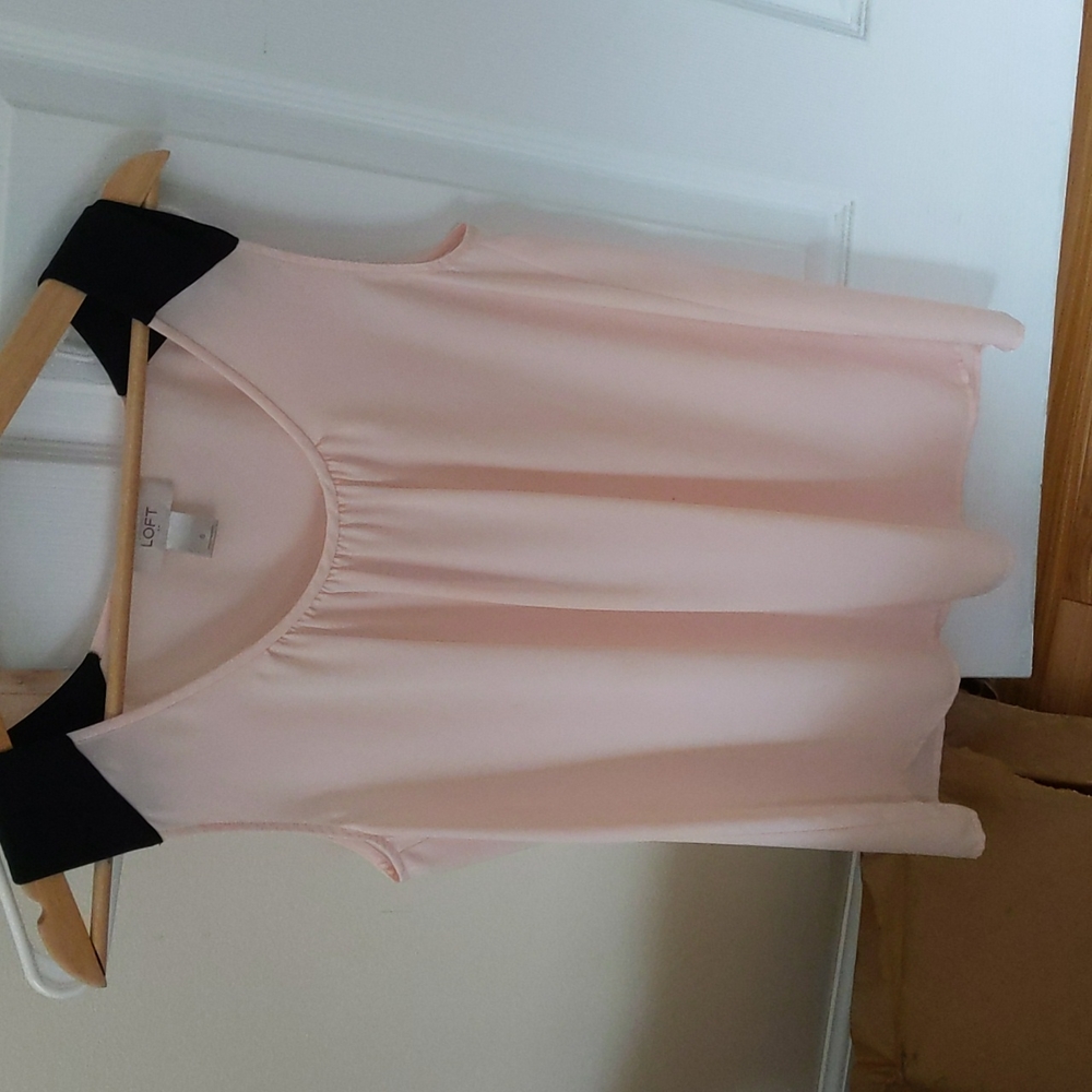 LOFT Blush pink top